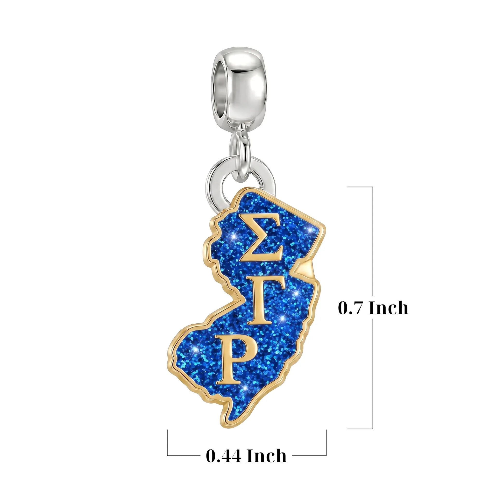 SGRho New Jersey Charm