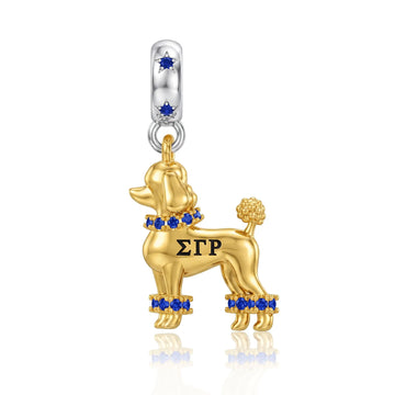 SGRHO Gold Vermeil Poodle Charm (Fits Pandora)