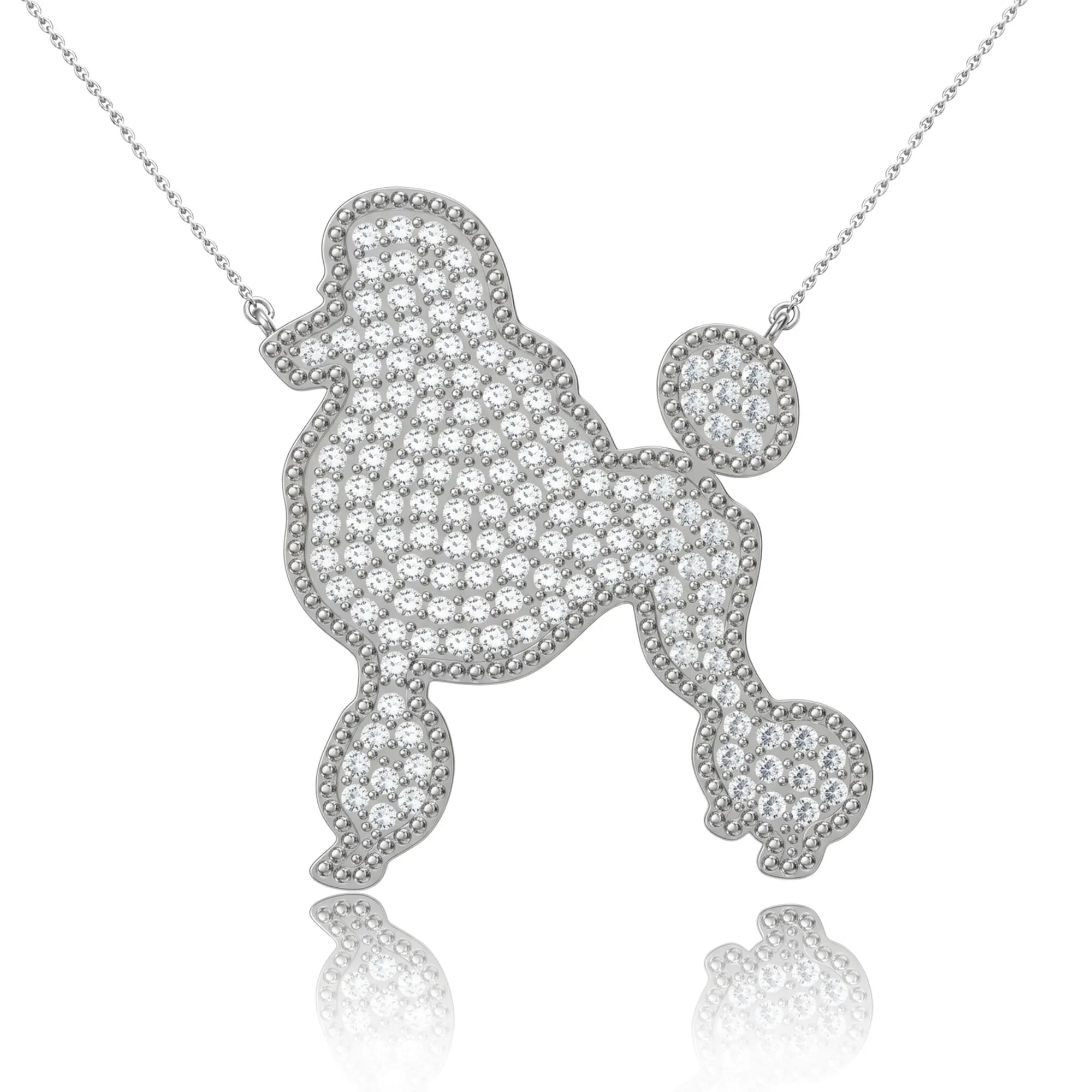 SGRHO Radiant Pavé Poodle Necklace