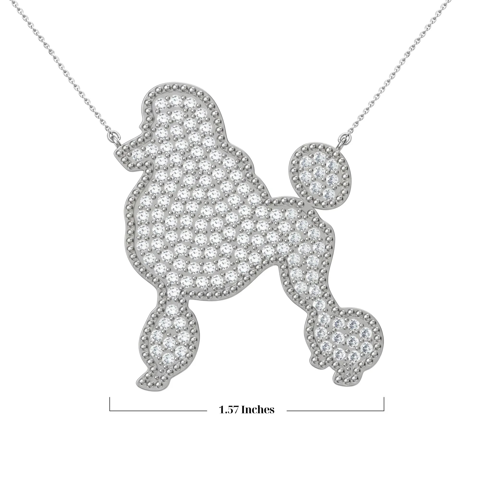 SGRHO Radiant Pavé Poodle Necklace