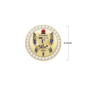 SGRHO Shield Gold Vermeil Charm (Fits Pandora)