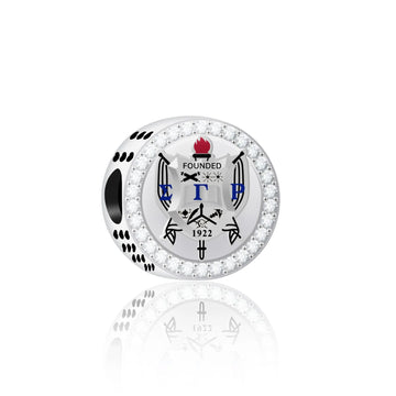 SGRHO Shield Sterling Silver Charm (Fits Pandora)