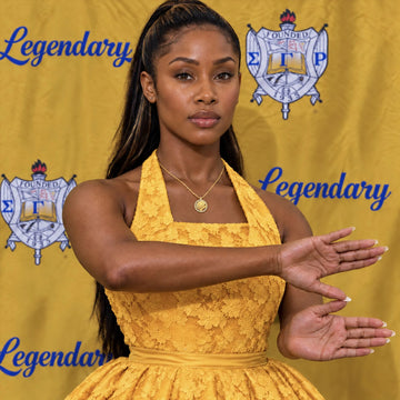 SGRho Yellow Rose Pendant (Chain Sold Separately)