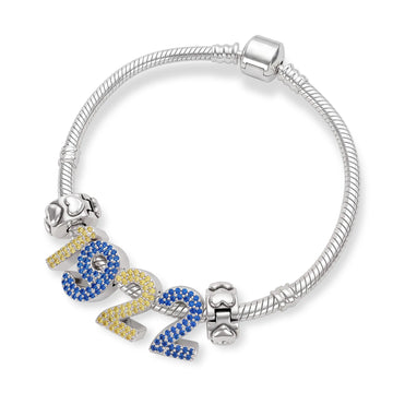 SGRHO Blue and Gold 1922 Bracelet