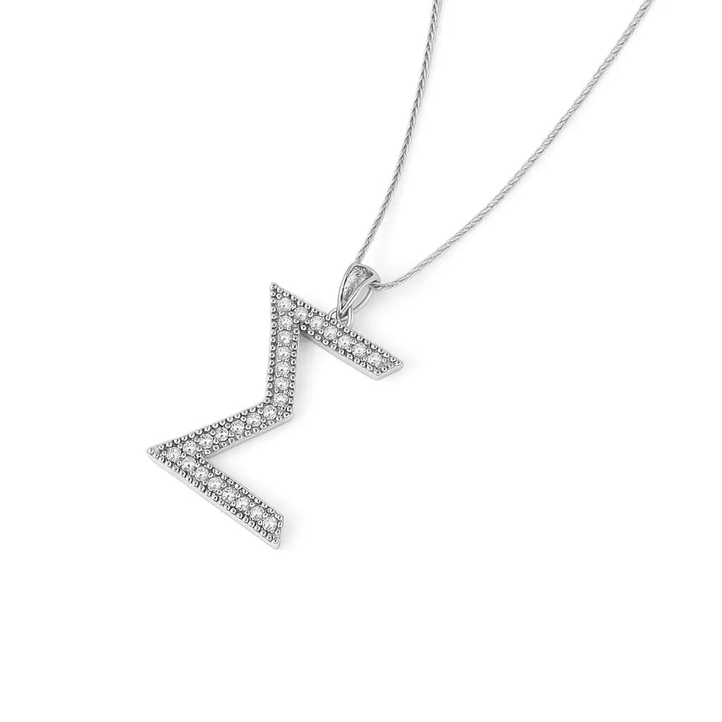 SGRho "Sigma" Sterling Silver Statement Pendant (Chain Sold Separately)