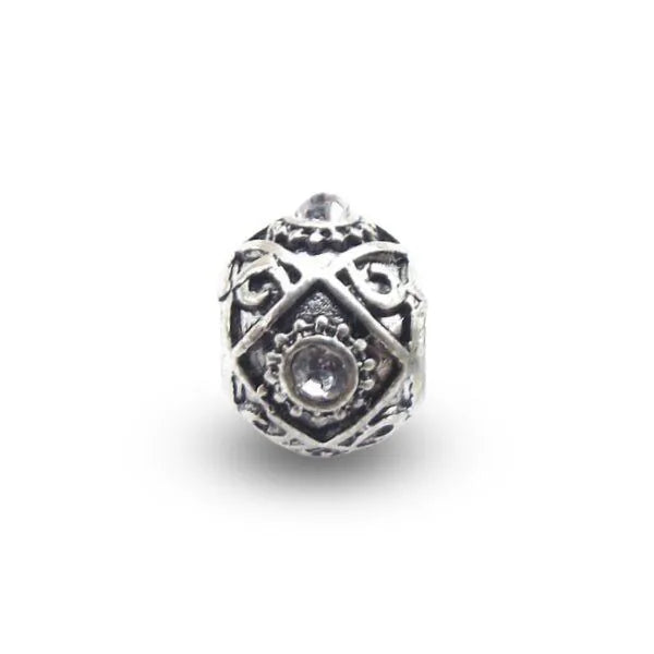 Silver Baroque Charm - Gratia Pearl