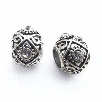 Silver Baroque Charm - Gratia Pearl