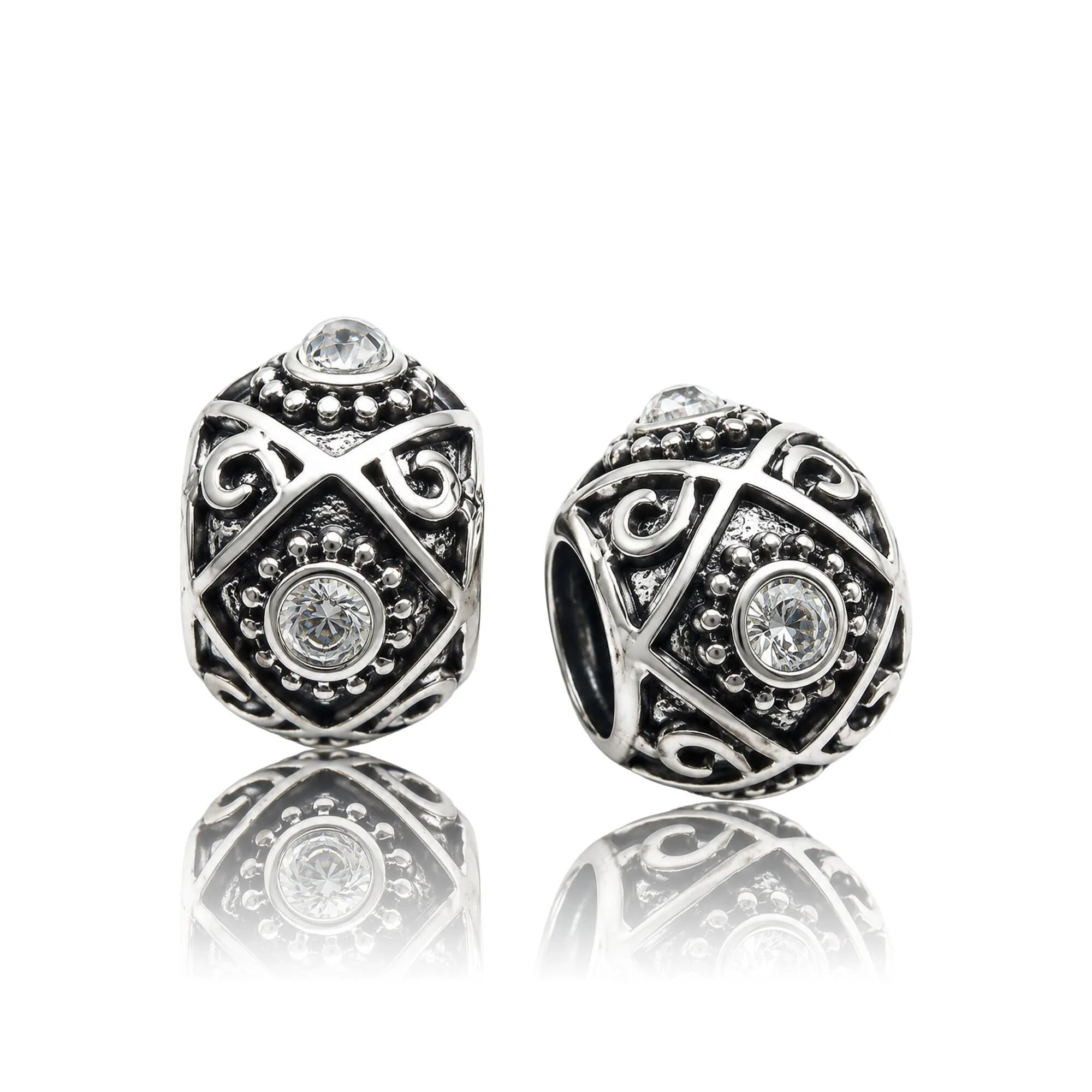 Silver Baroque Charm