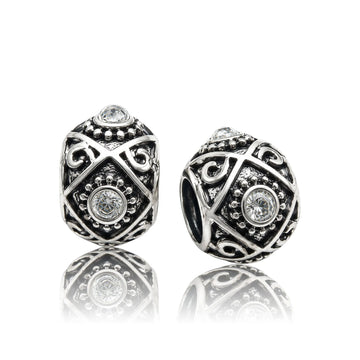 Silver Baroque Charm