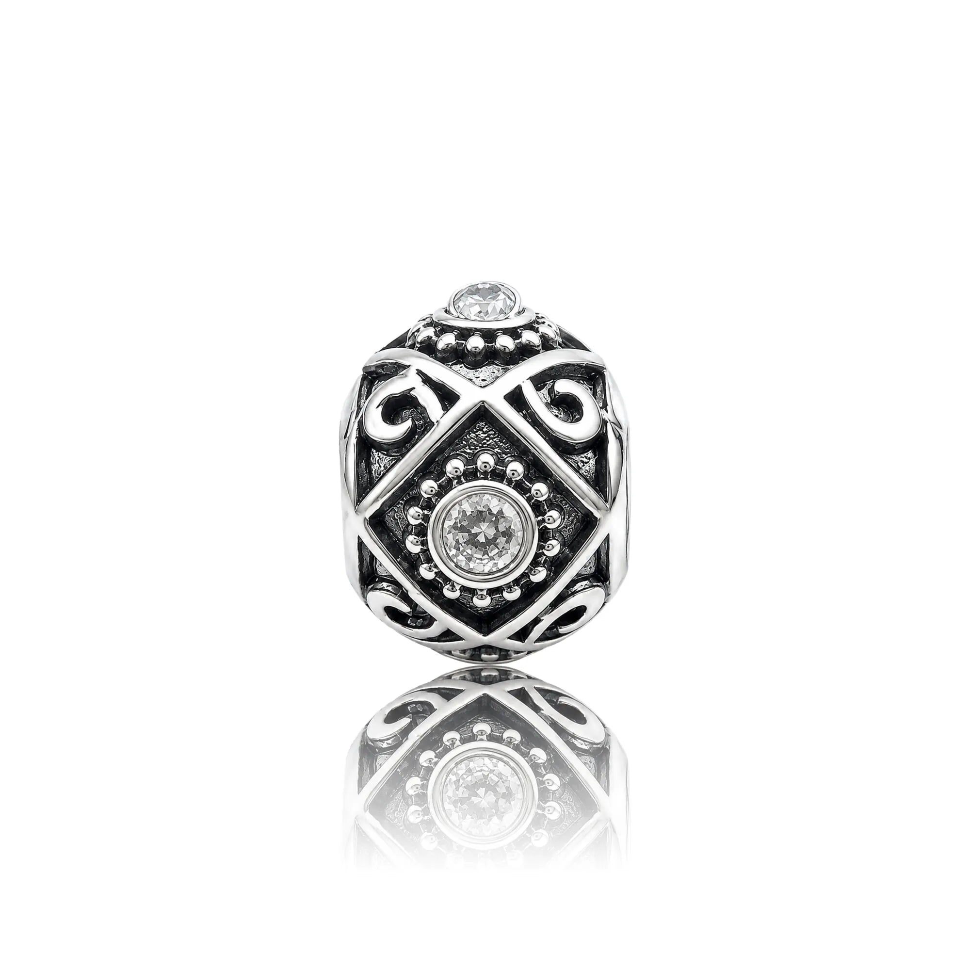 Silver Baroque Charm
