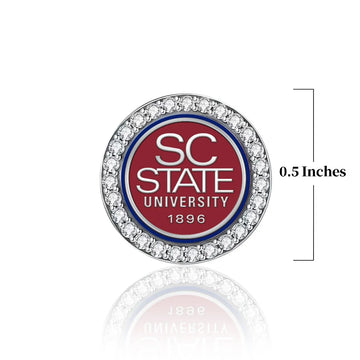 South Carolina State University Sterling Silver Charm (Fits Pandora)