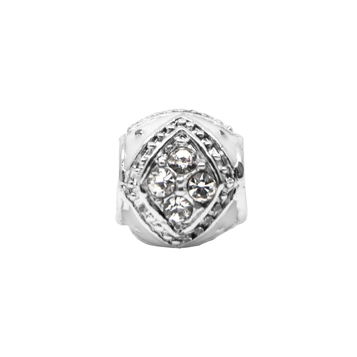 Sparkling Silver Charm - Gratia Pearl