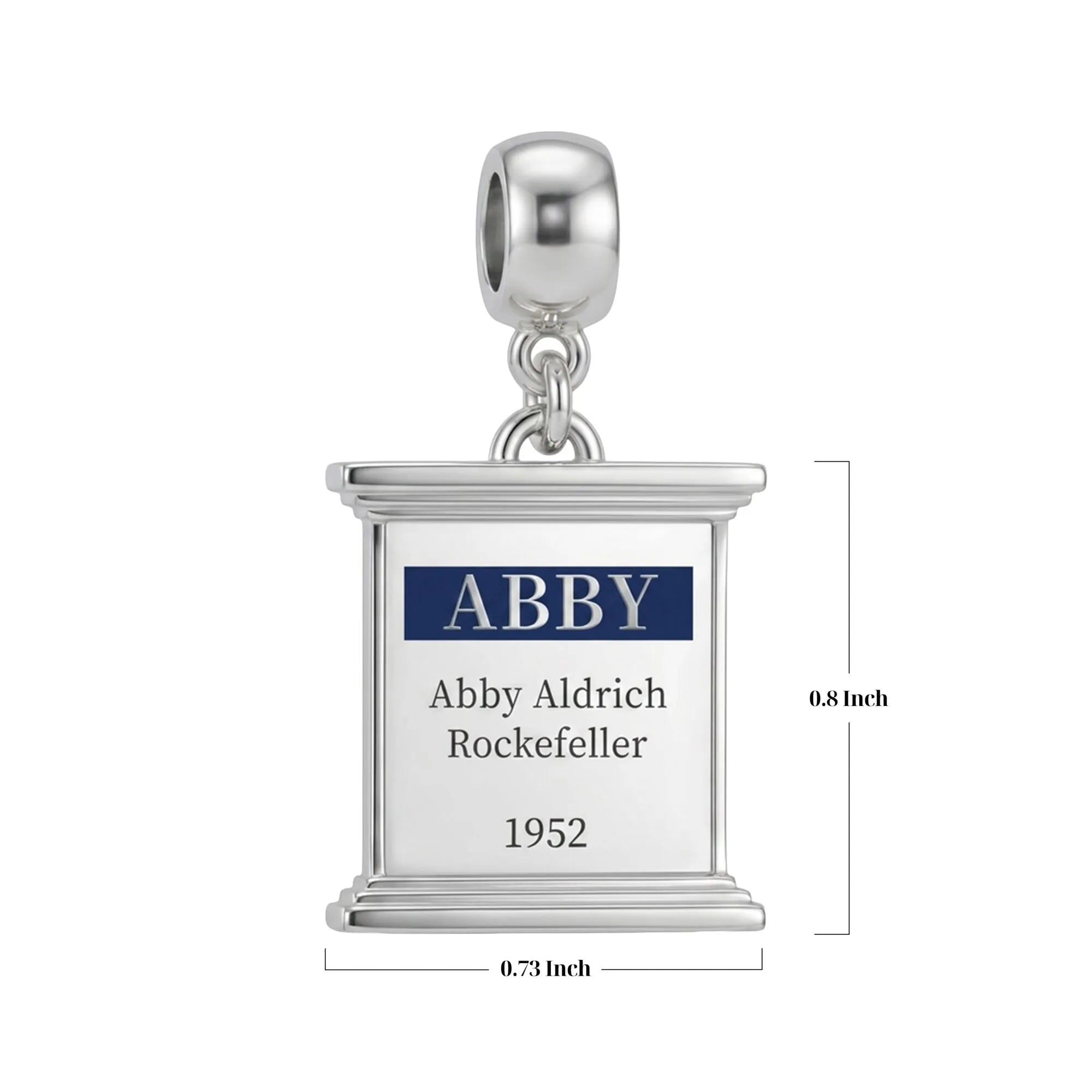 Spelman College Abby Aldrich Rockefeller "ABBY" Charm