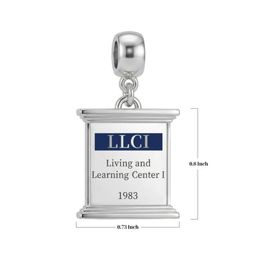 Spelman College Living and Learning Center I "LLCI" Charm