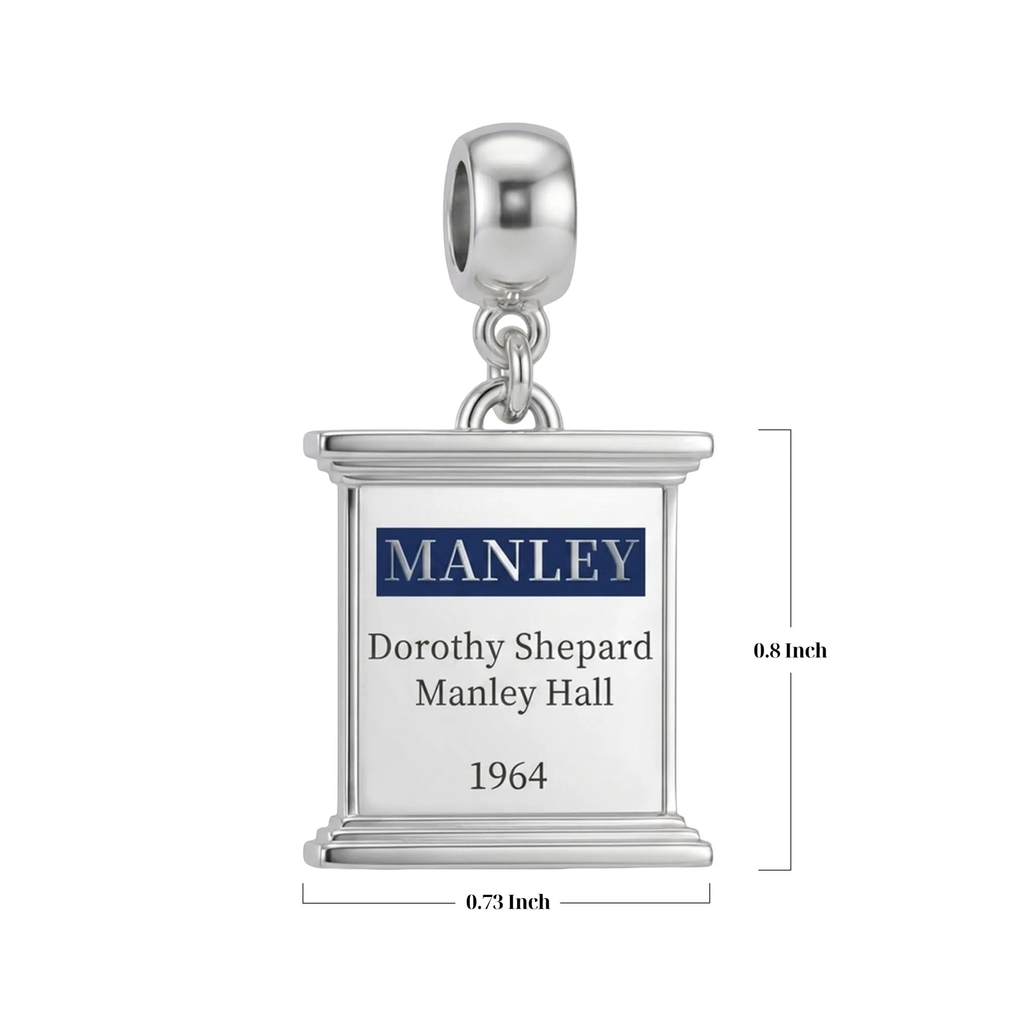 Spelman College Dorothy Shepard Manley Hall "MANLEY" Charm