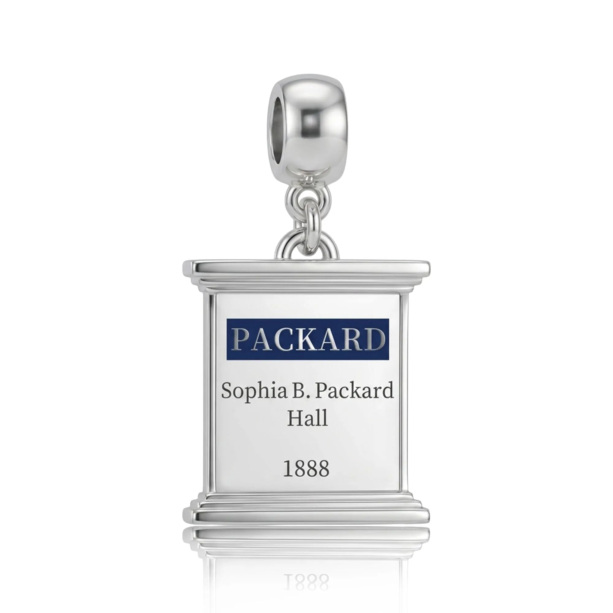 Spelman College Sophia B. Packard Hall "PACKARD" Charm