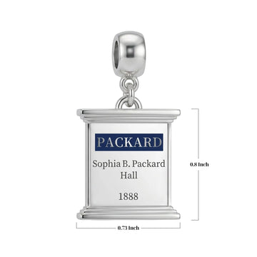 Spelman College Sophia B. Packard Hall "PACKARD" Charm