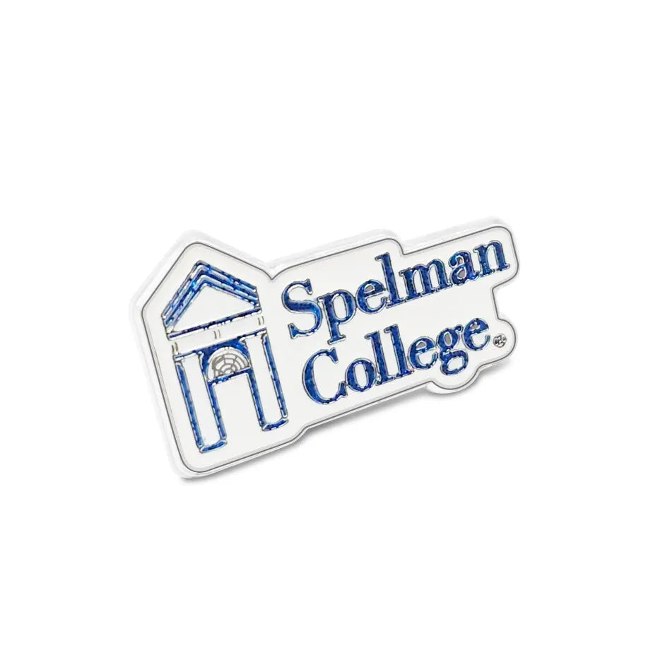 Spelman University Pin – Angled view showing depth and detail