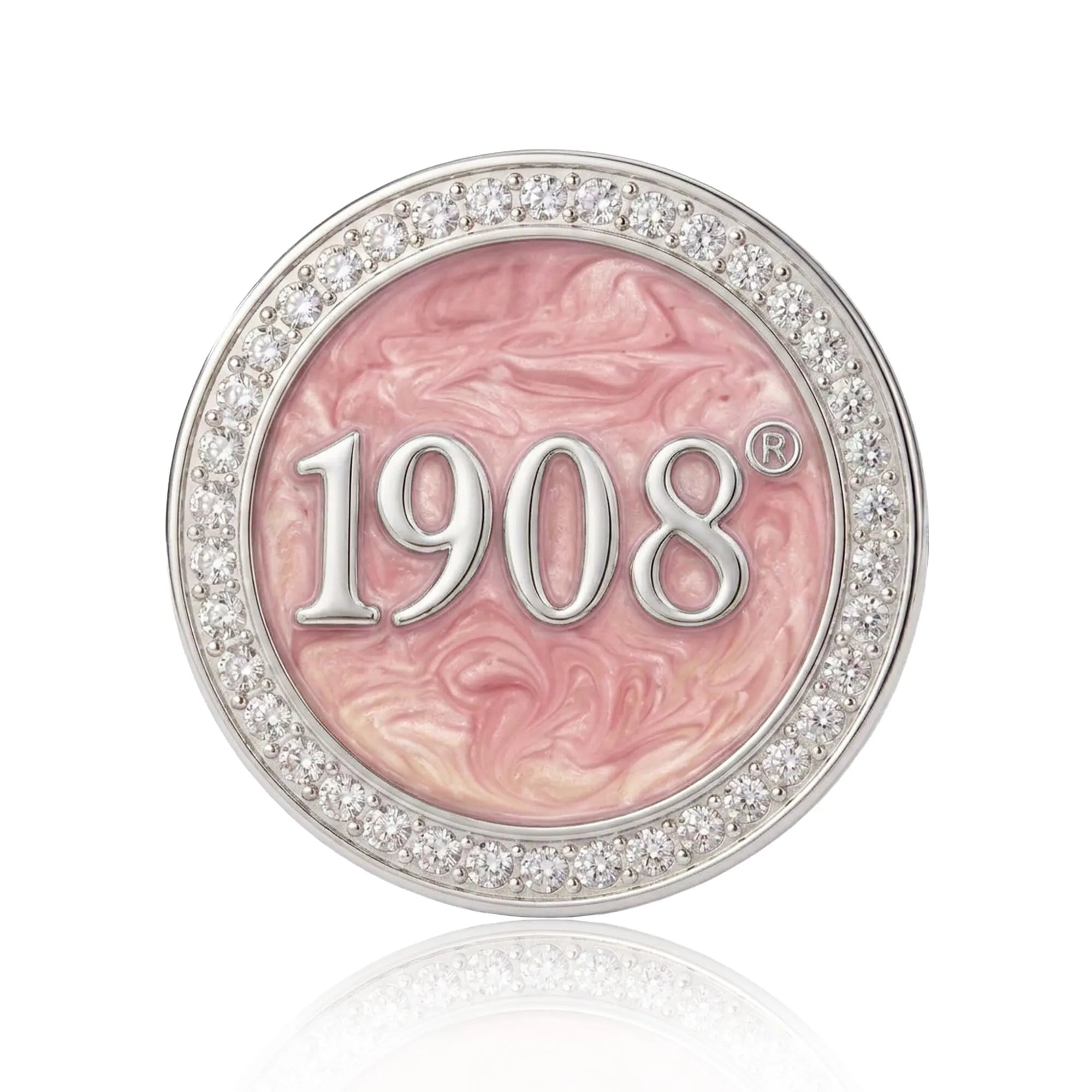 AKA 1908 Pink Brooch