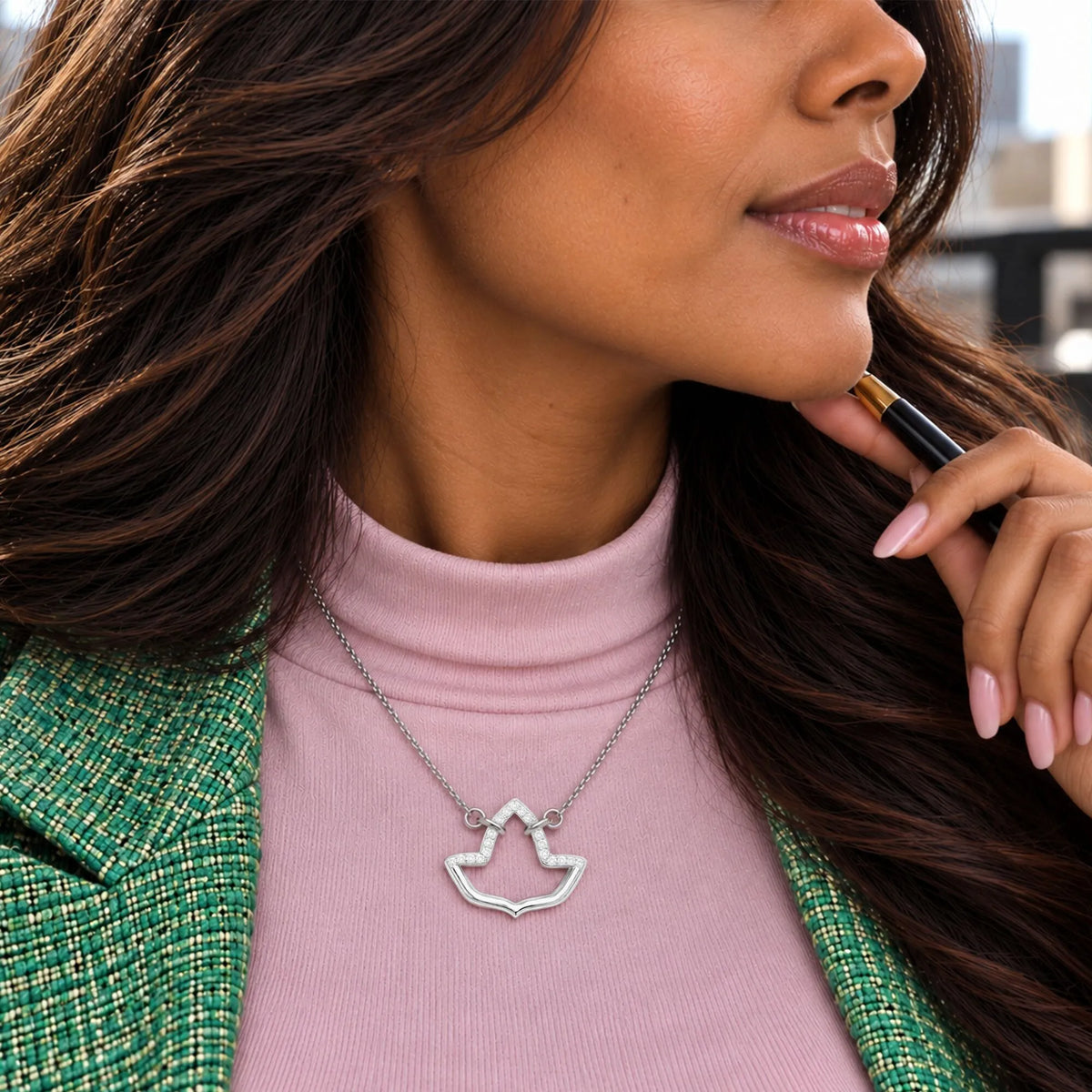 AKA Ivy Infinity Sterling Silver Necklace