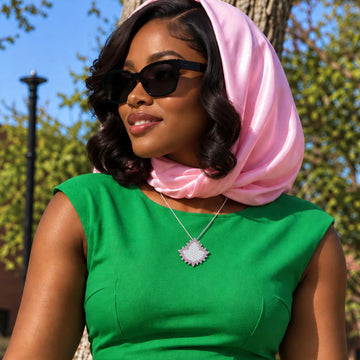 AKA Pink Ivy Elite – Sterling Silver Pendant (Chain Sold Separately)