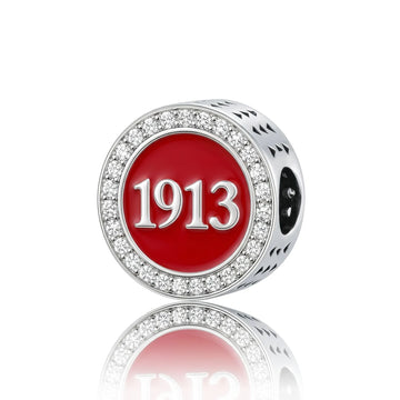 ΔΣΘ 1913 Charm (Fits Pandora) - Delta Sigma Gamma