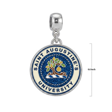 St Augustine's University Seal Charm