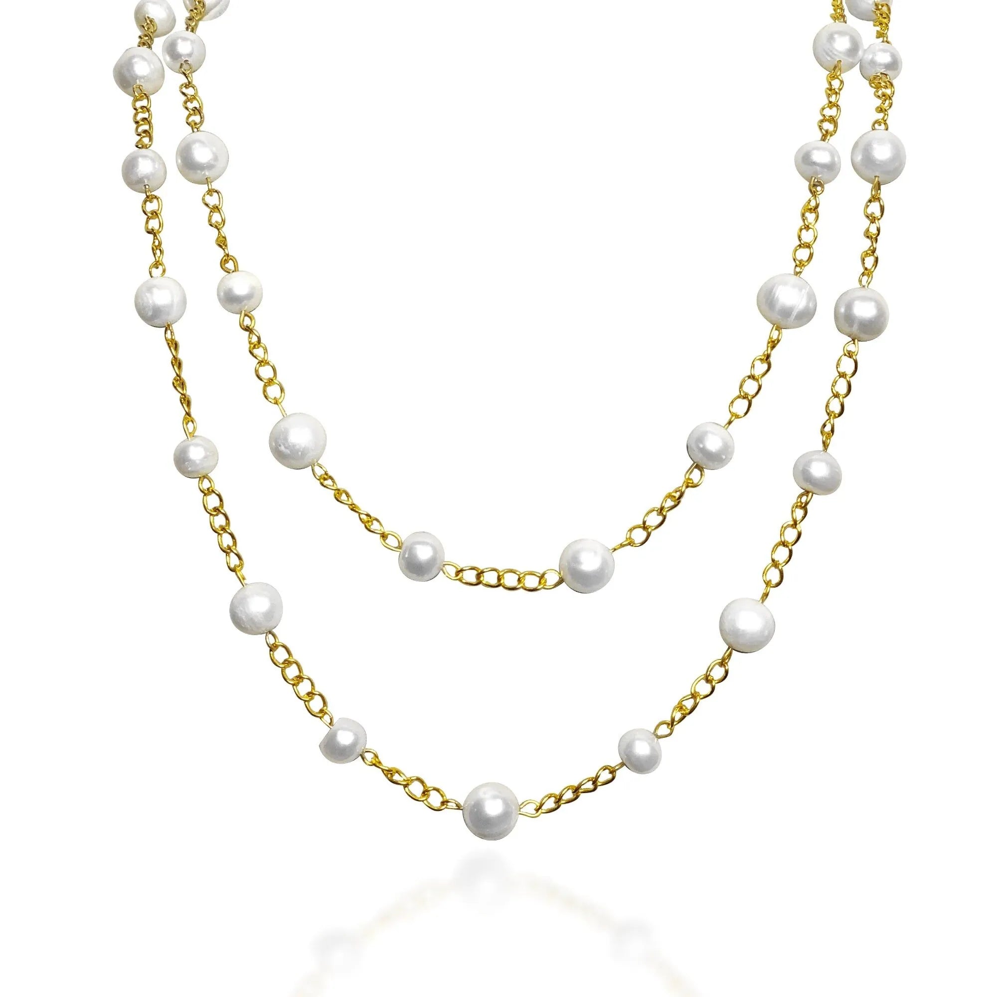 Station Freshwater Pearl Necklace - Gratia Pearl