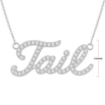 Tail Pavé Necklace