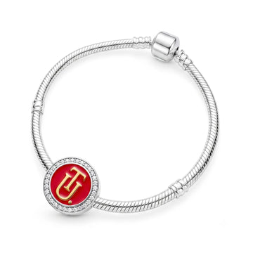 Tuskegee University Sterling Silver Charm (Fits Pandora)