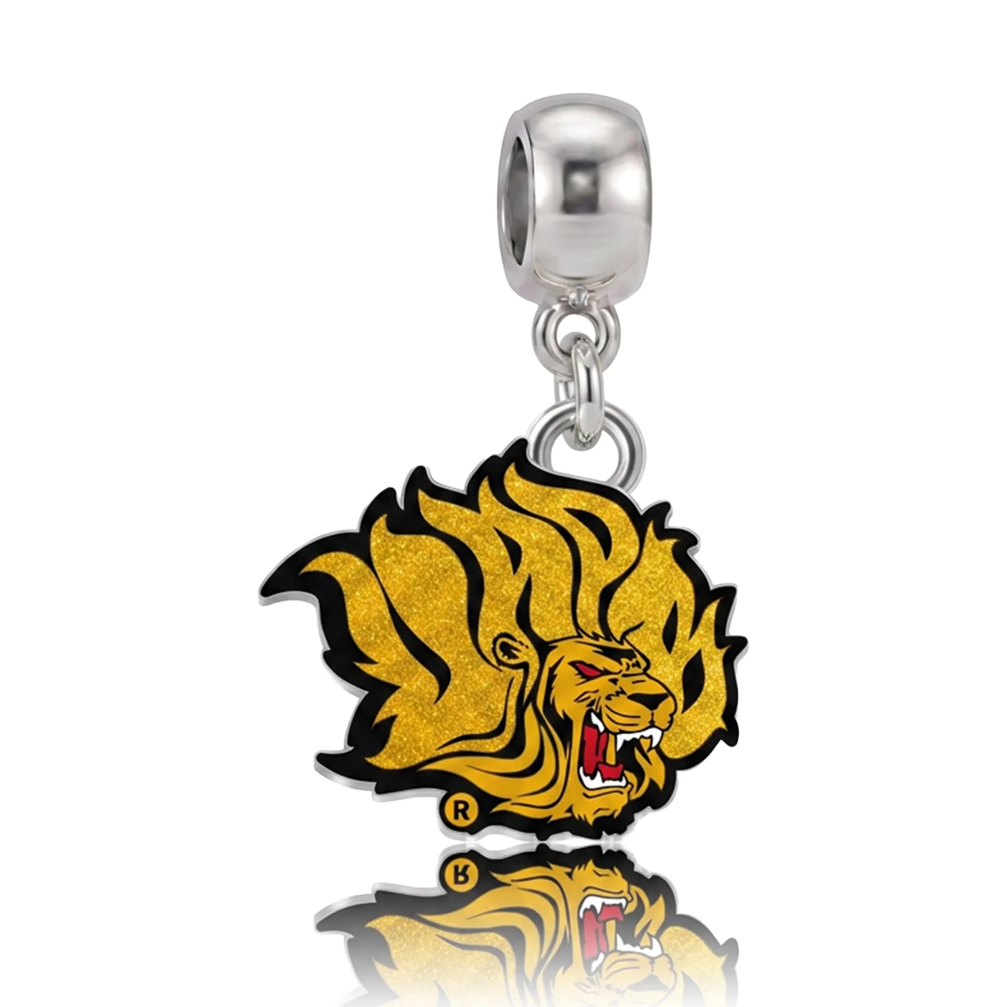 University of Arkansas at Pine Bluff Golden Lions Charm