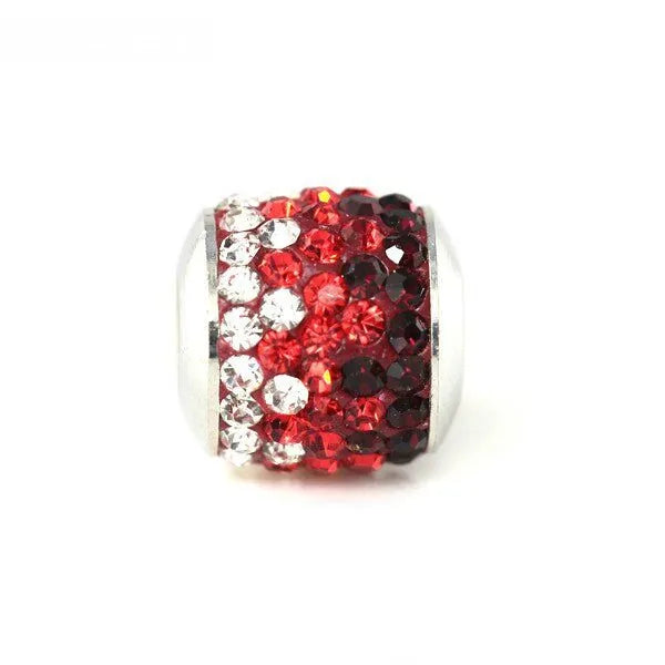 Wide Fireball - Red Ombre Charm - Gratia Pearl