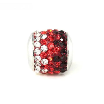 Wide Fireball - Red Ombre Charm - Gratia Pearl