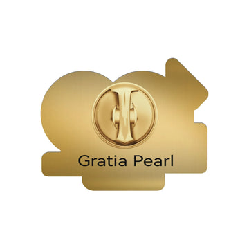 Xaiver University Of Louisiana 100th Anniversary Pin – Back view showing clasp and finish