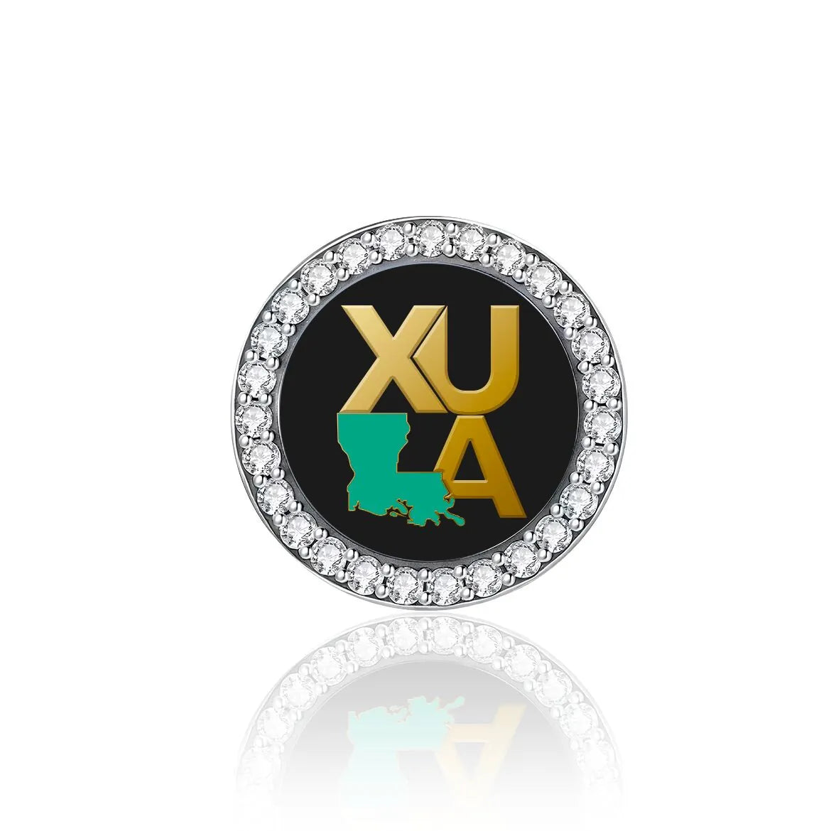Xavier University of Louisiana Sterling Silver Charm (Fits Pandora)