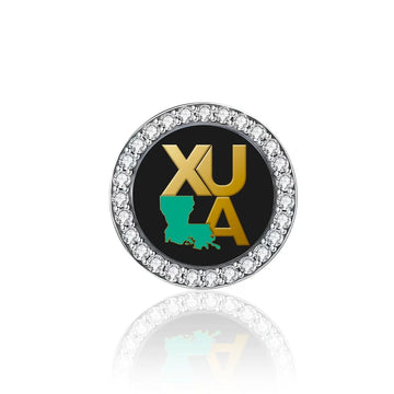 Xavier University of Louisiana Sterling Silver Charm (Fits Pandora)