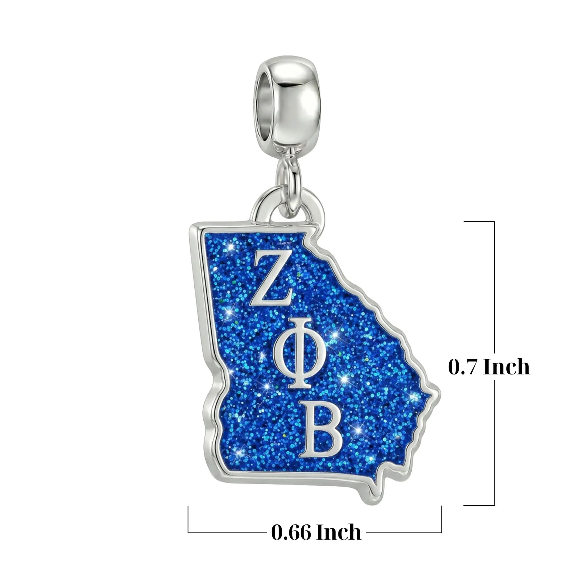 Ζeta Phi Beta Georgia Charm