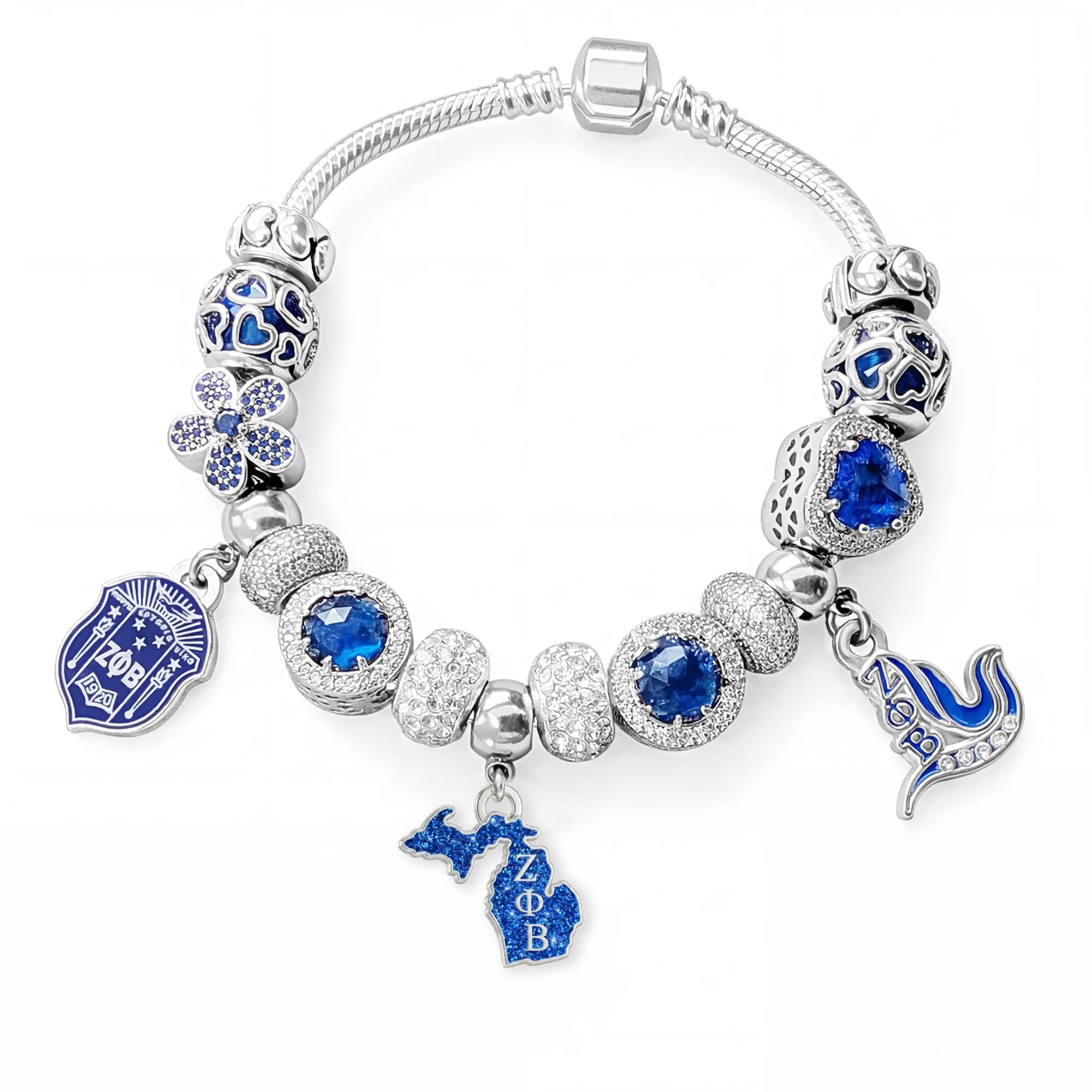 Zeta Phi Beta Michigan Charm
