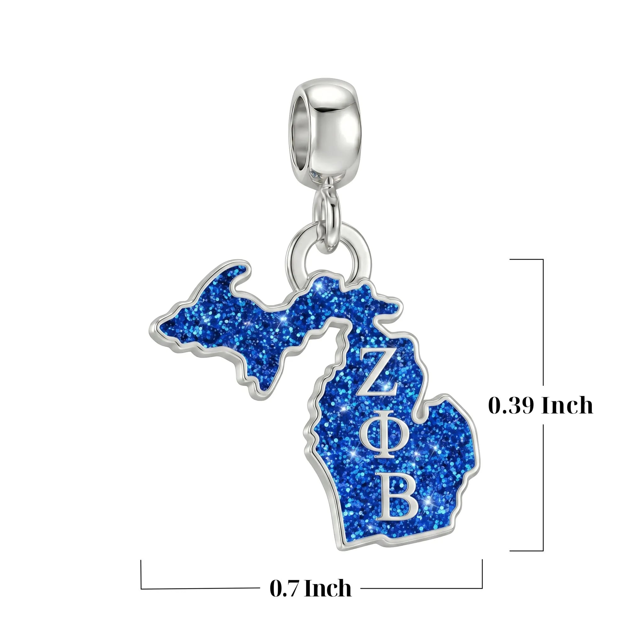 Zeta Phi Beta Michigan Charm