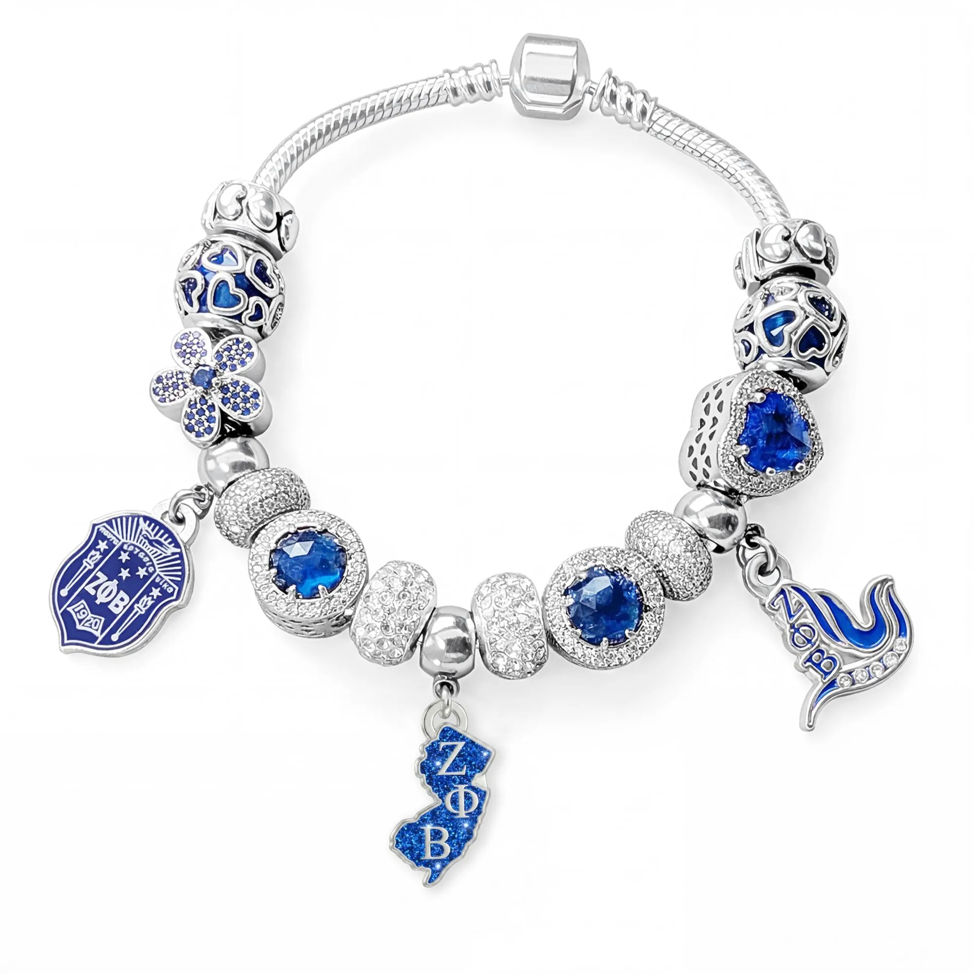 Zeta Phi Beta New Jersey Charm