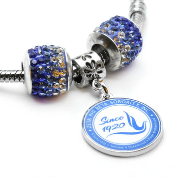 ΖPhiB Charm Bracelet #2 - Gratia Pearl