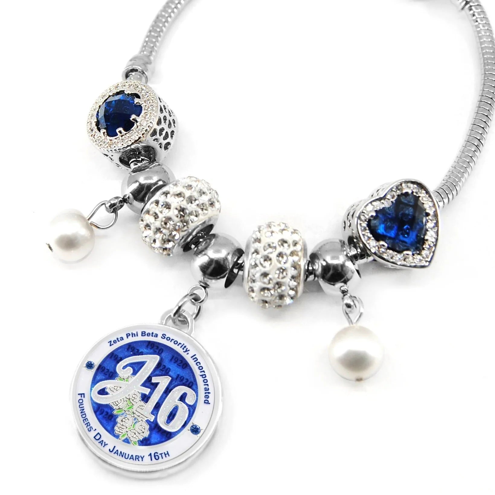 ZPhiB J16 Bracelet #1 - Gratia Pearl