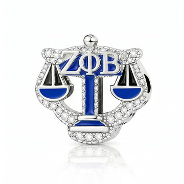 ZPHIB Justice Scale Sterling Silver Charm For Law Professionals (Fits Pandora)