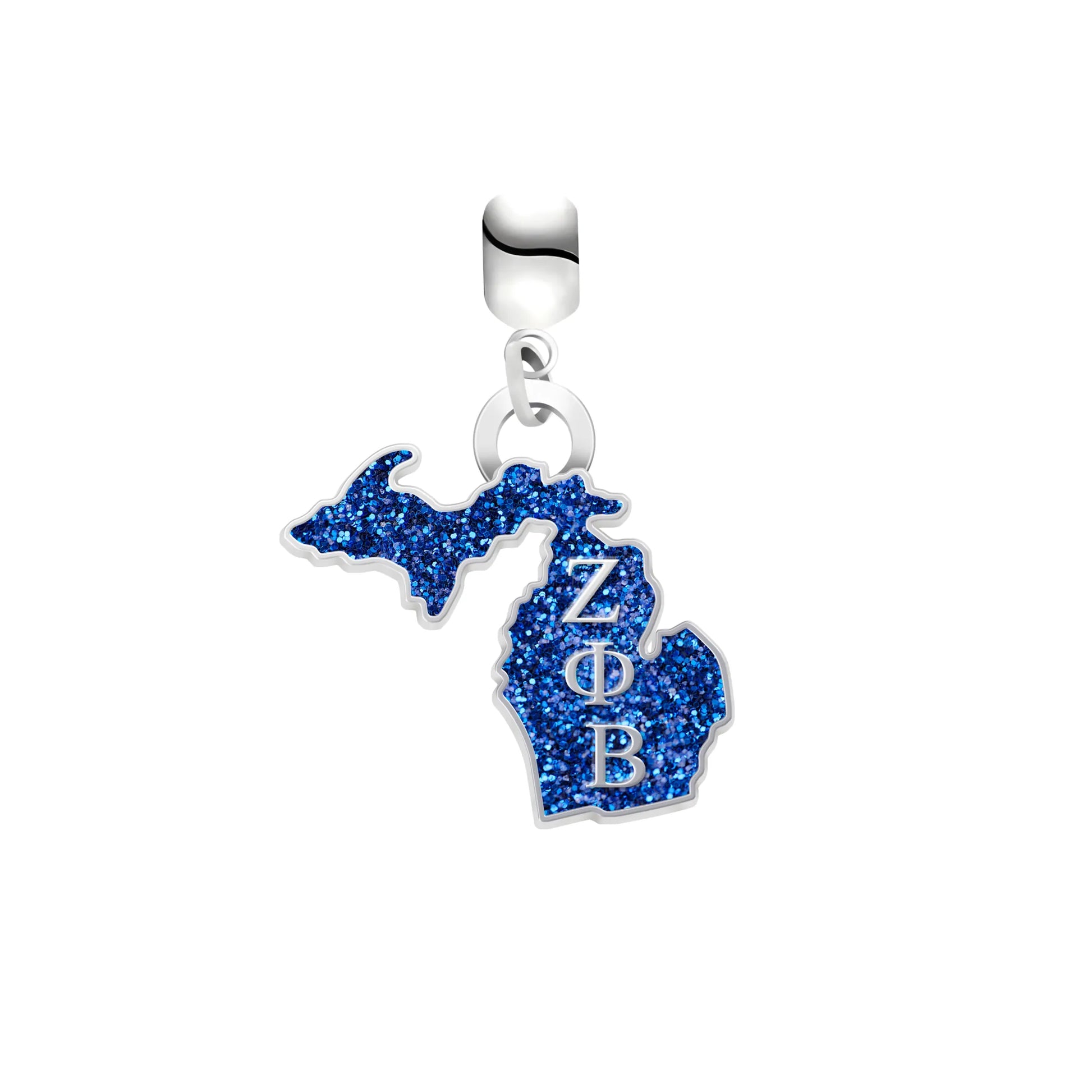 Zeta Phi Beta Michigan Charm - Gratia Pearl
