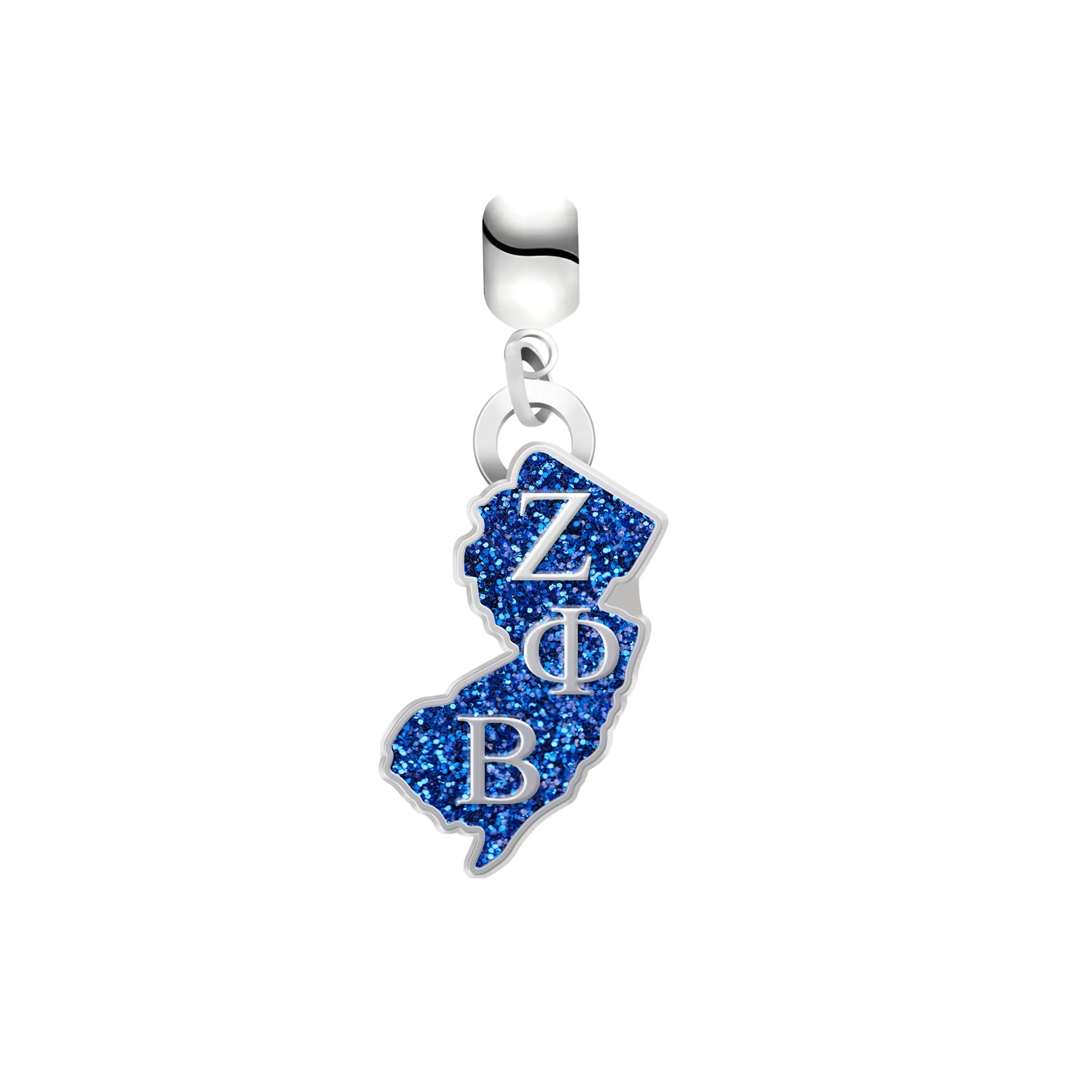 Zeta Phi Beta New Jersey Charm - Gratia Pearl