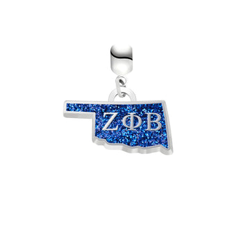 Zeta Phi Beta Oklahoma Charm - Gratia Pearl