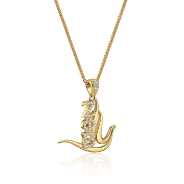 ZPhiB Dove Gold Pendant (Chain Sold Separately)