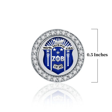 ZPHIB Shield Sterling Silver Charm (Fits Pandora)