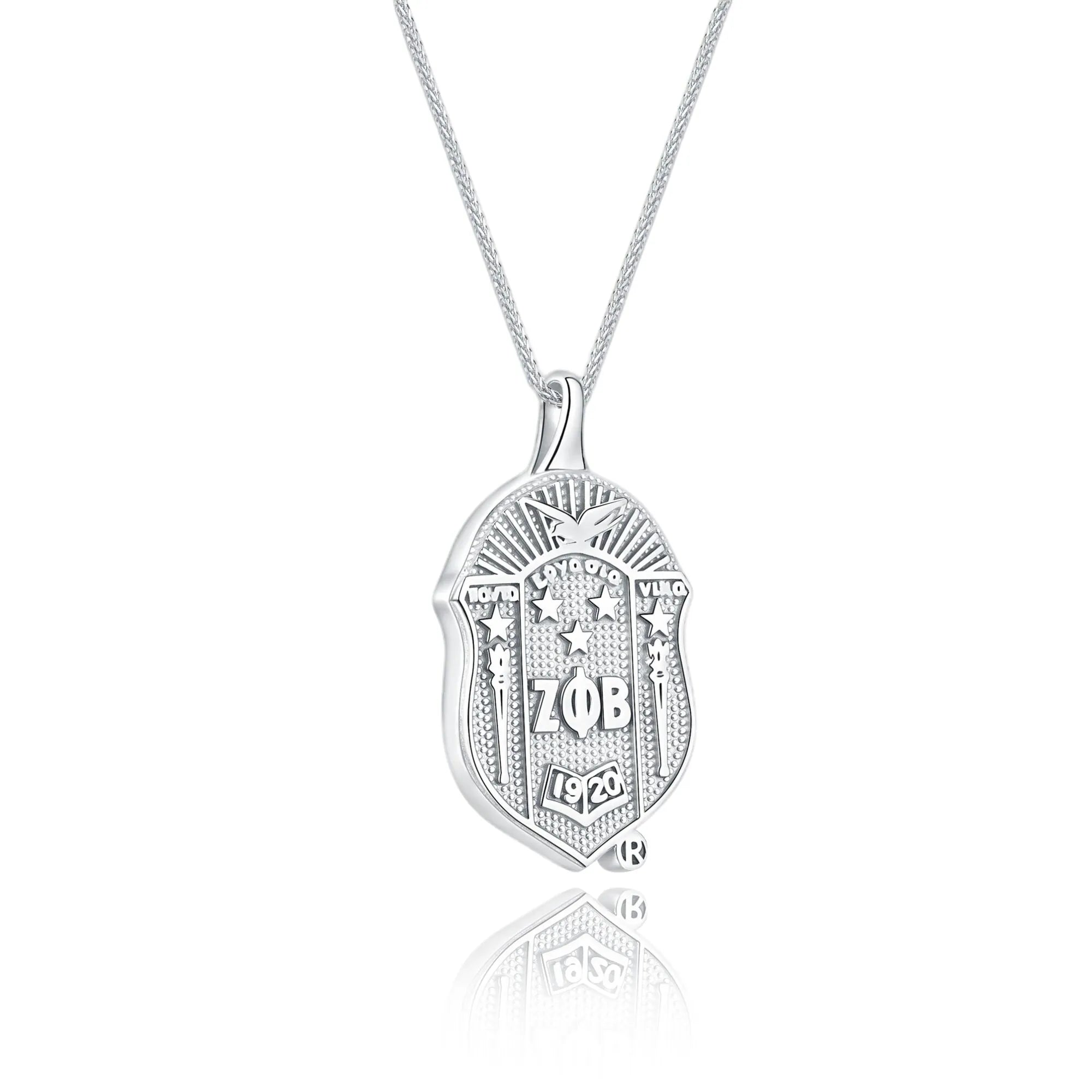 ZPHIB Shield Pendant (Chain Sold Separately)