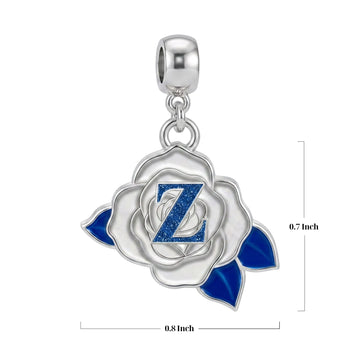 ZPHIB White Rose Charm